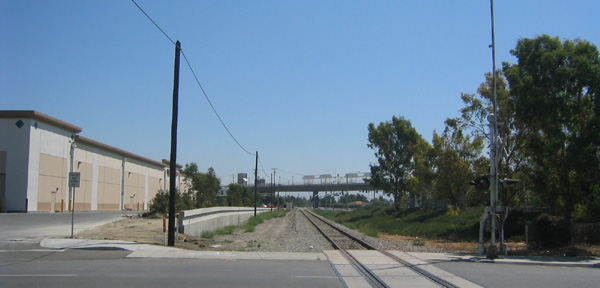 ex-SP right-of-way in Milpitas