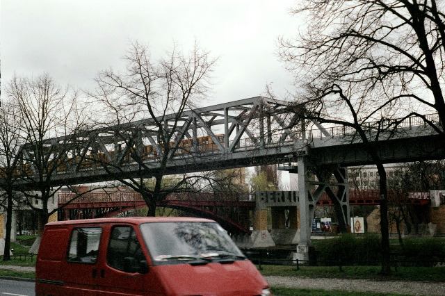 S-Bahn near Tech Museum Berlin