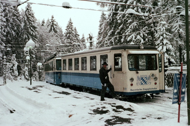 Rack railway to Zugspitz