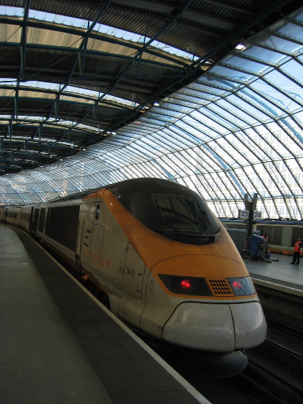 Eurostar to Brussels - Back Unit