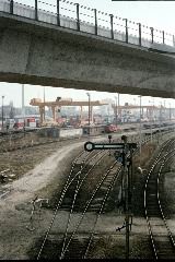 Intermodal yard north of Lehrter Station