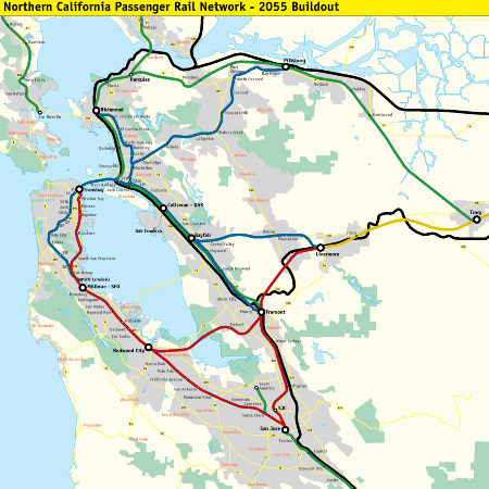 Regional Rail Map