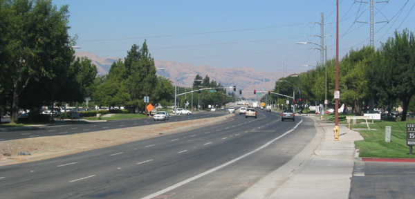 Trimble Road looking east