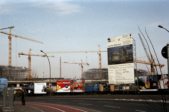 Berlin Lehrter Station - March 2002