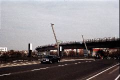 North approach to Lehrter Station