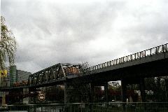 S-Bahn near Tech Museum Berlin