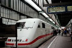 ICE in Stuttgart Station