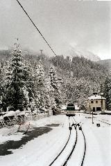 Rack railway to Zugspitz