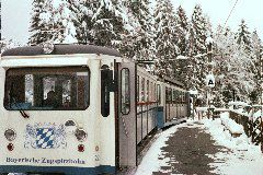 Rack railway to Zugspitz
